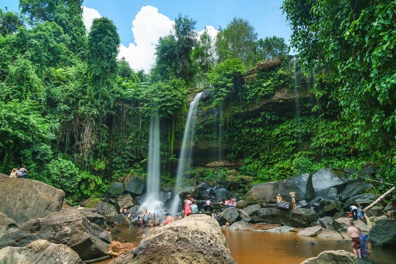 Start your safe journey with Phnom Kulen’s vibrant glow